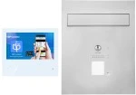 1 Familienhaus Briefkasten Video Türsprechanlage Durchwurfbriefkasten mit Wlan Monitor DX482